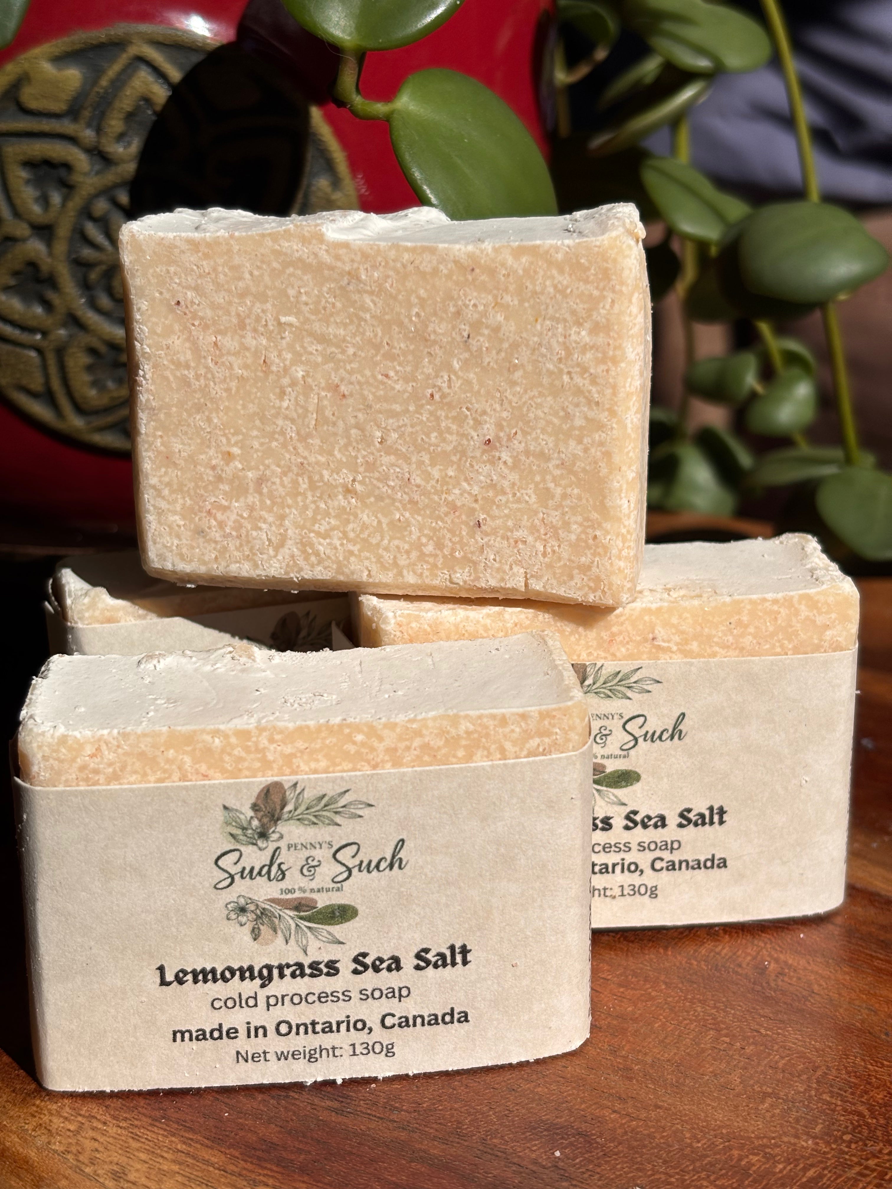 Lemongrass sea salt