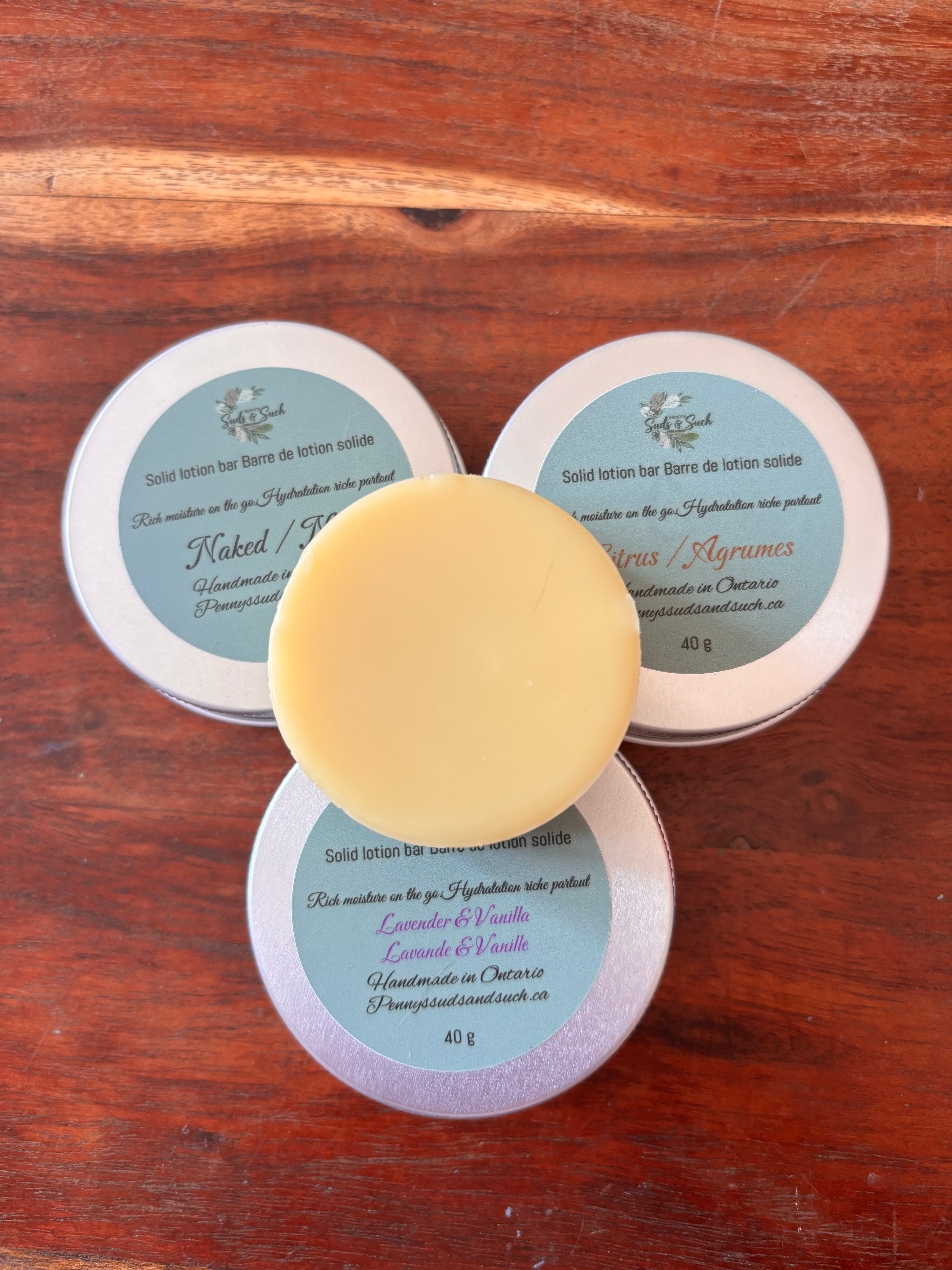 Lotion bar